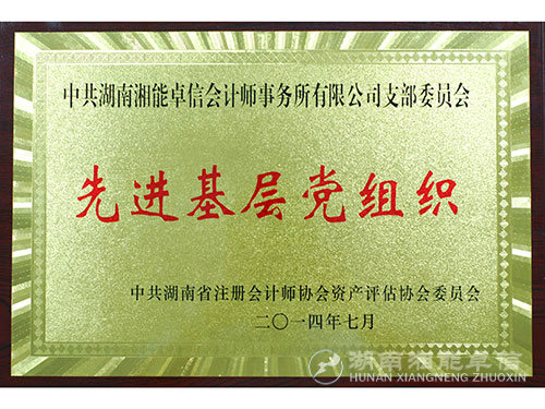 2014先进基层党组织